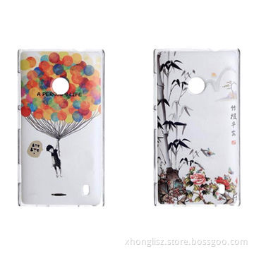 Chinese Style Water Printing PC Case for Nokia Lumia 520